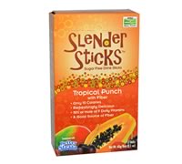 Tropical Punch + Fiber Slender Sticks, Now Foods 12 Sticks