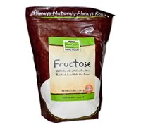 Fructose Real Food, Now Foods (1361g)