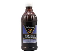 Cocoa Mint Syrup with Stevia, NuNaturals (470ml)
