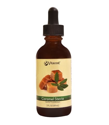 Caramel Liquid Stevia Extract, Vitacost (59ml) - Click Image to Close