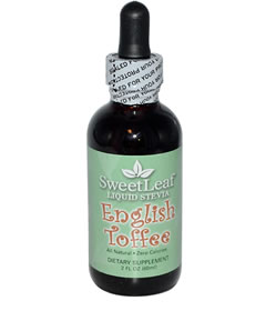 English Toffee Liquid Stevia, SweetLeaf (60ml)