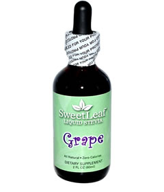 Grape Liquid Stevia, SweetLeaf (60ml)