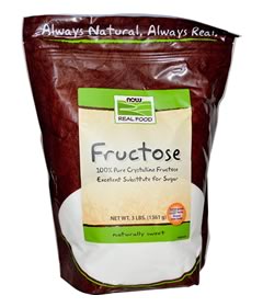 Fructose Real Food, Now Foods (1361g)