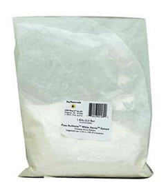 White Stevia Extract, NuNaturals (1 Kilo)