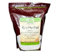 Erythritol Real Food, Now Foods (1134g)