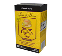Super Dieter's Tea, 30 Tea Bags, Lemon Mint, Natrol